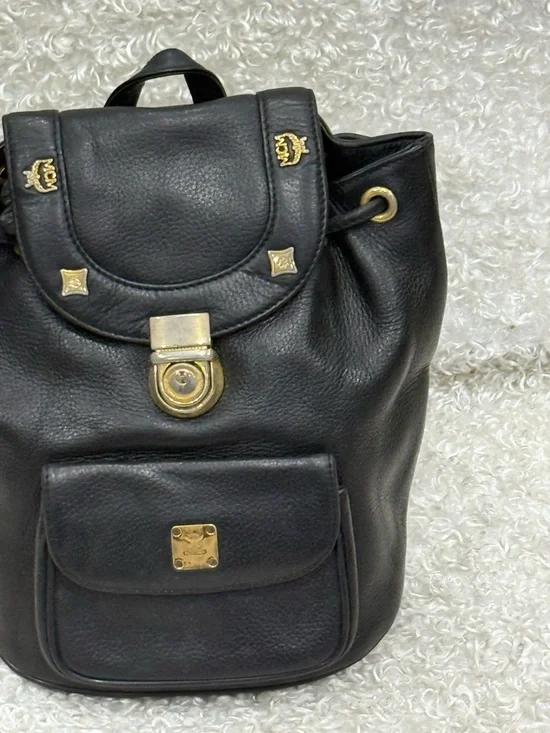 MCM vintage leather bag pack - Picture 4 of 15